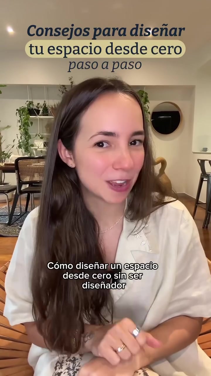 Cómo diseñar tu espacio desde cero paso a paso