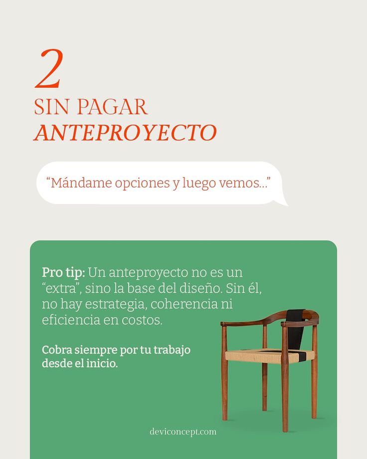 No quiere pagar anteproyecto