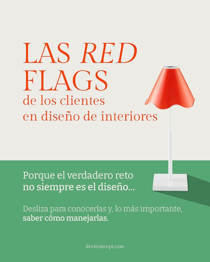 Red flags de los clientes en diseño de interiores